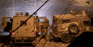 IDF forces at Joseph's Tomb