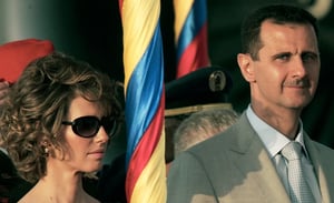 Bashar and Asma al-Assad