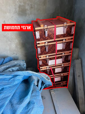 Hezbollah weapons concealed in DKNY boxes