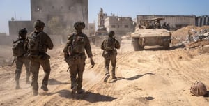 IDF forces in Jabalia