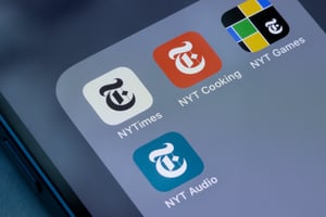 New York times' apps