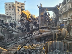 IDF equipment left behind in Gaza