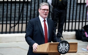 British Prime Minister Keir Starmer.