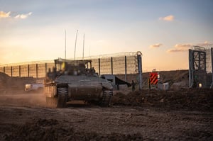 Givati armored vehicle.