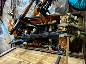 Weapons seized by the IDF in Southern Lebanon