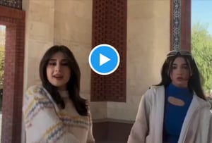 WATCH: What did these two girls do to get arrested in Tehran and merit flogging?