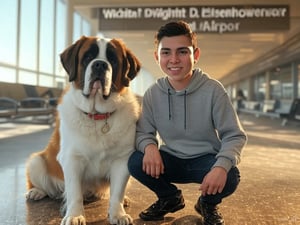 Incredible: How a figure skater's huge dog saved him from certain death in fatal Washington plane crash