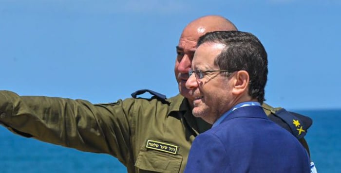 Herzog at Naval Base 13: "To keep the IDF united"