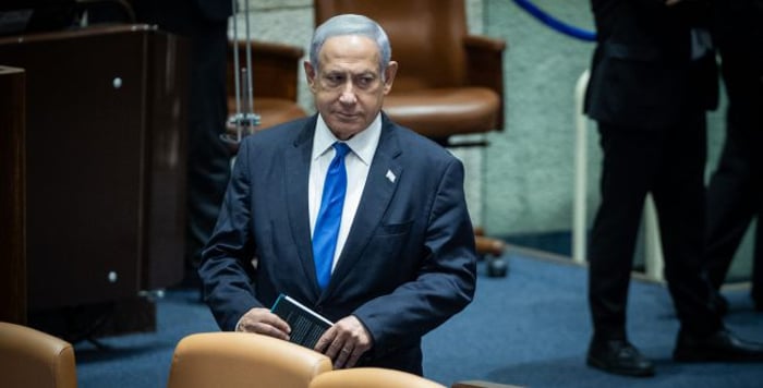 Because of the protest? Netanyahu postponed his planned vacation