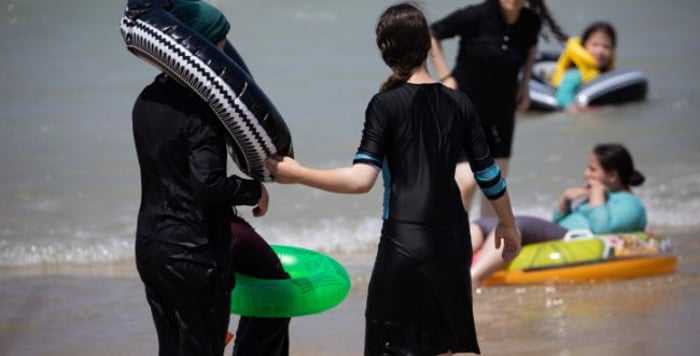 Good news for the religious public: the separate beach is open for bathing