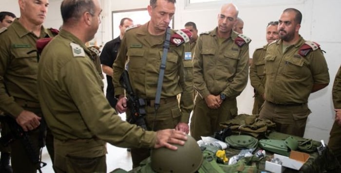 The Chief of Staff inspects the Northern warehouse