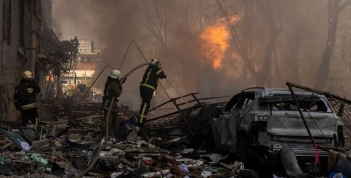 Attack in Kharkiv. Archive 