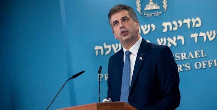 Foreign Minister Eli Cohen.