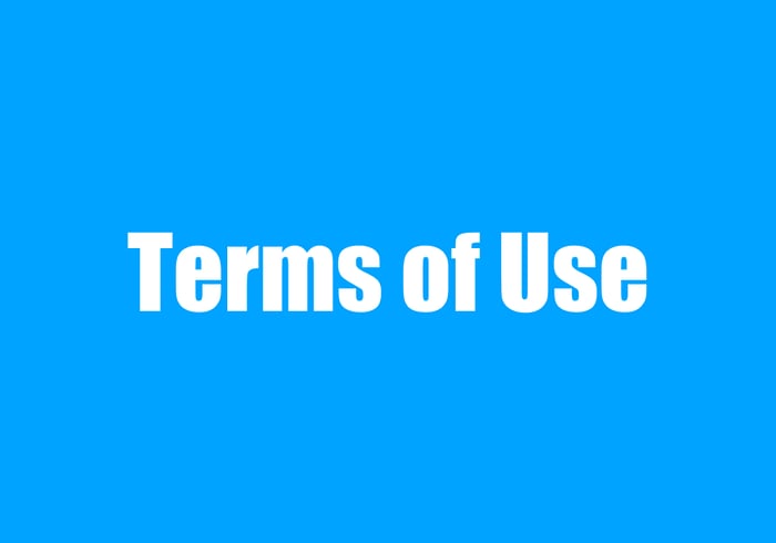 Terms of Use 