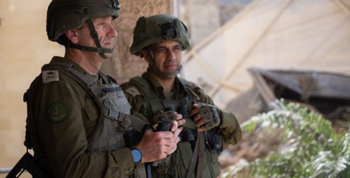 Documentation: The Chief of Staff and the Head of the Shin Bet Assessing the Situation in Gaza