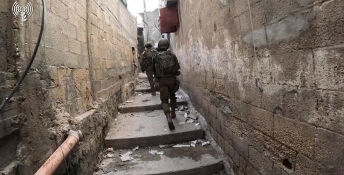 Terrorist Killed, Another Wounded: Watch the Battle in the Alleys of Jabalia