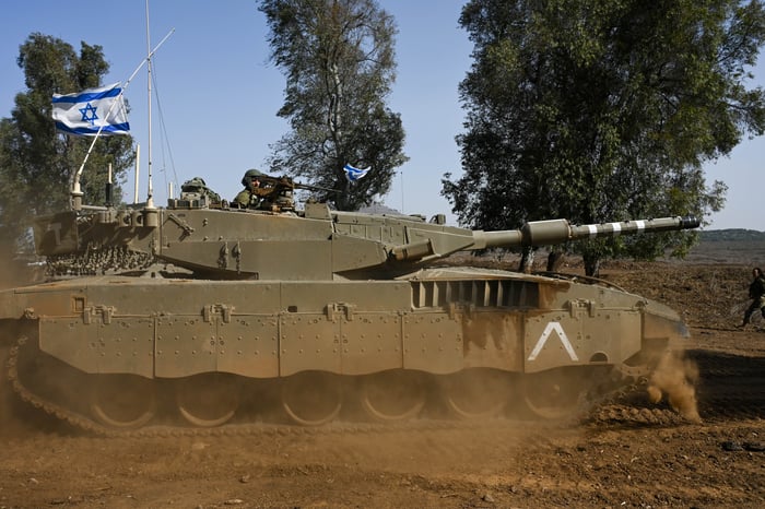 A billion NIS in spare parts for armored vehicles of all types, all locally produced. Merkava Tank.