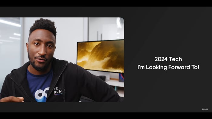 Marques Brownlee, aka MKBHD