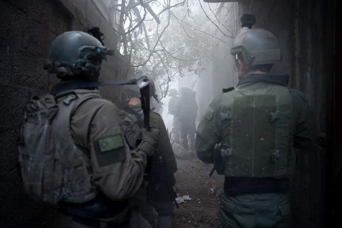 IDF soldiers in Gaza