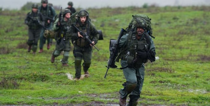 IDF soldiers during operation