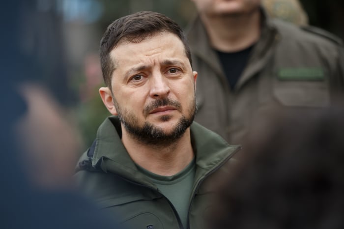 Ukrainian President Zelenskyy.