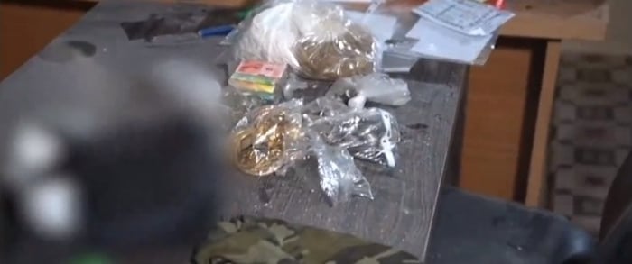 Terror money found alongside weapons, right next to the Shifa Hospital director's office.