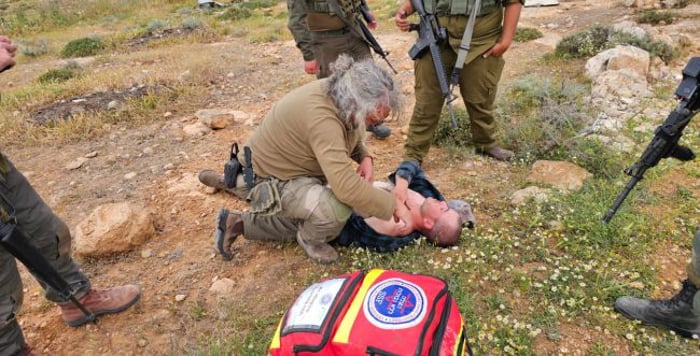 Jewish shepherd attacked by Arabs