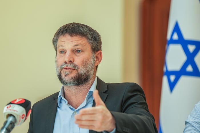 Finance Minister Smotrich.