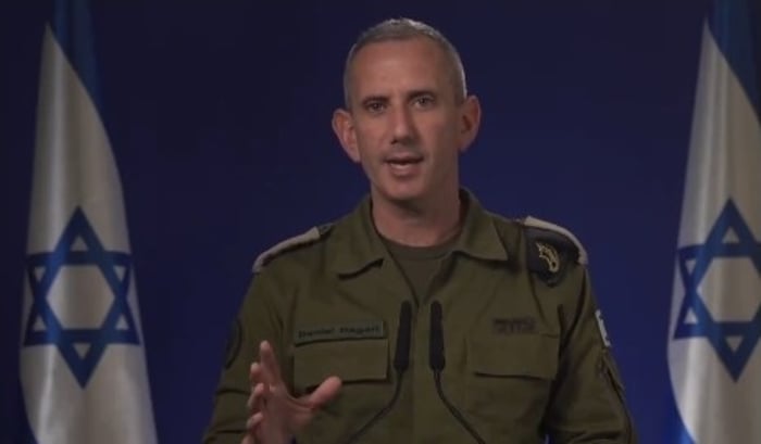 IDF Spokesperson Daniel Hagari.