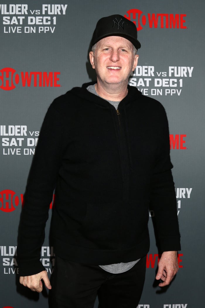 Michael Rapaport at the Heavyweight Championship Of The World "Wilder vs. Fury" 