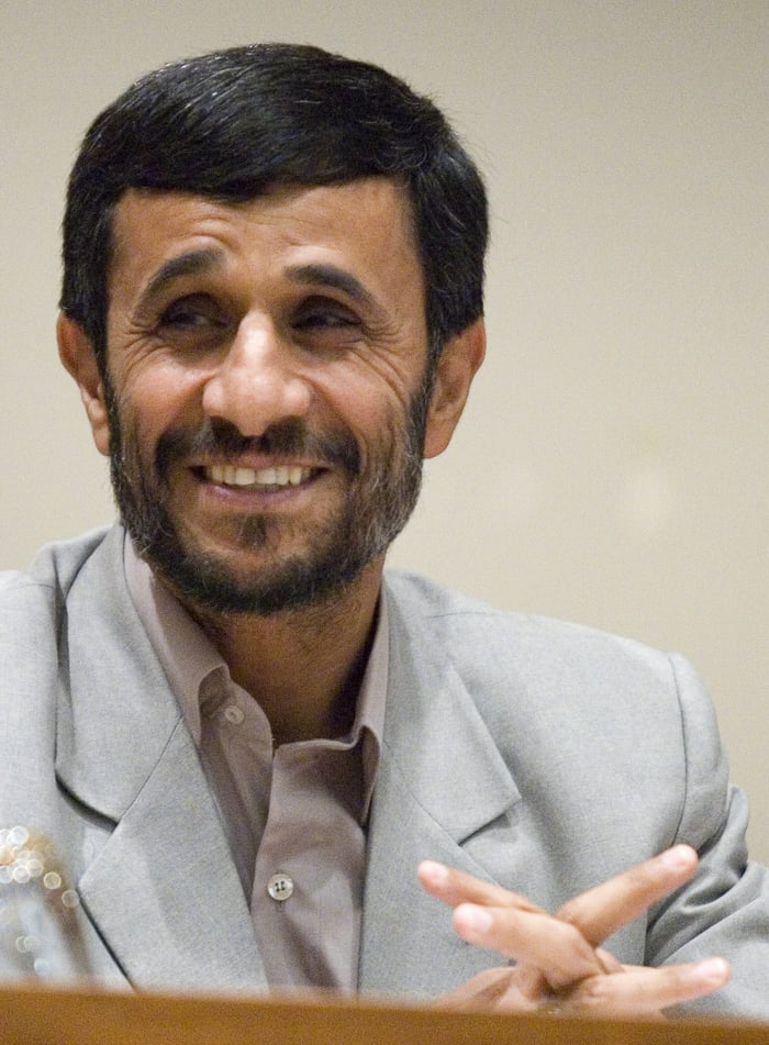 Iran's ex-President Mahmoud Ahmadinejad 