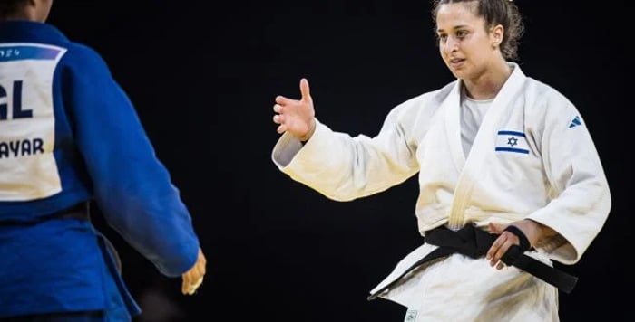 Israeli judoka Inbar Lanir