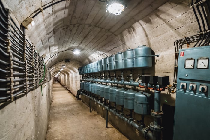 Bunker for survival during war time