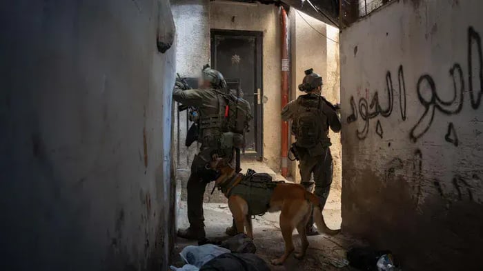 IDF troops operating in Tulkarm