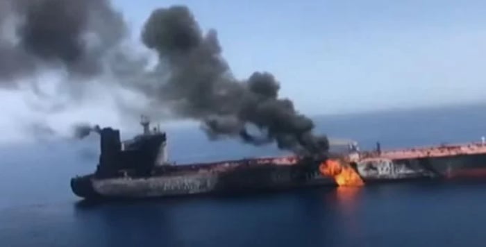 Oil tanker damaged in Houthi attack: Pentagon confirms leak 