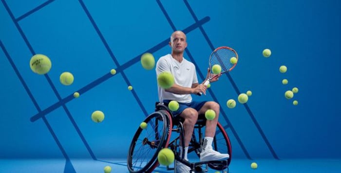 Guy Sasson, Israel's wheelchair tennis Paralympian