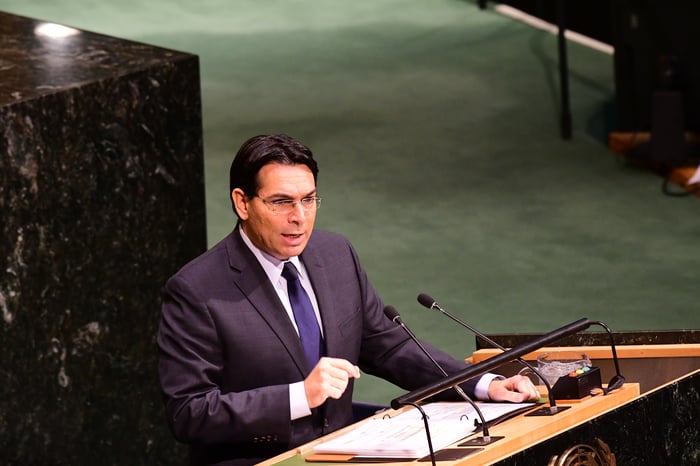 Israel's Ambassador to the UN, Danny Danon.