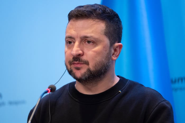 Volodymyr Zelenskyy.