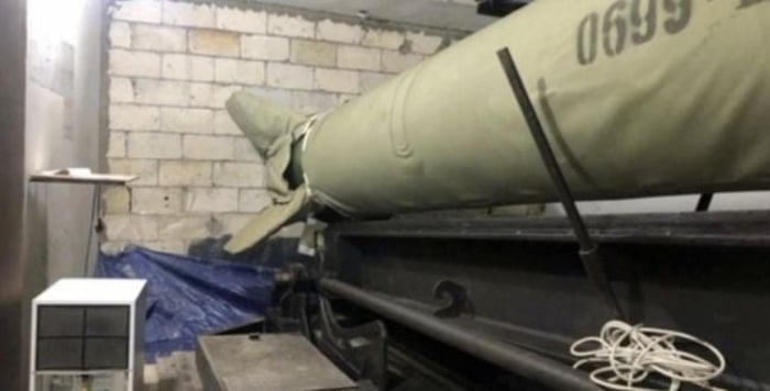 Missile found in Lebanon home