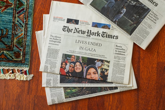 August 14,2024 : New York Times Gaza News Headline Photo, Uskudar Istanbul, Turkiye (Turkey)