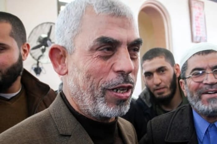 Yahya Sinwar, leader of the Palestinian Hamas movement