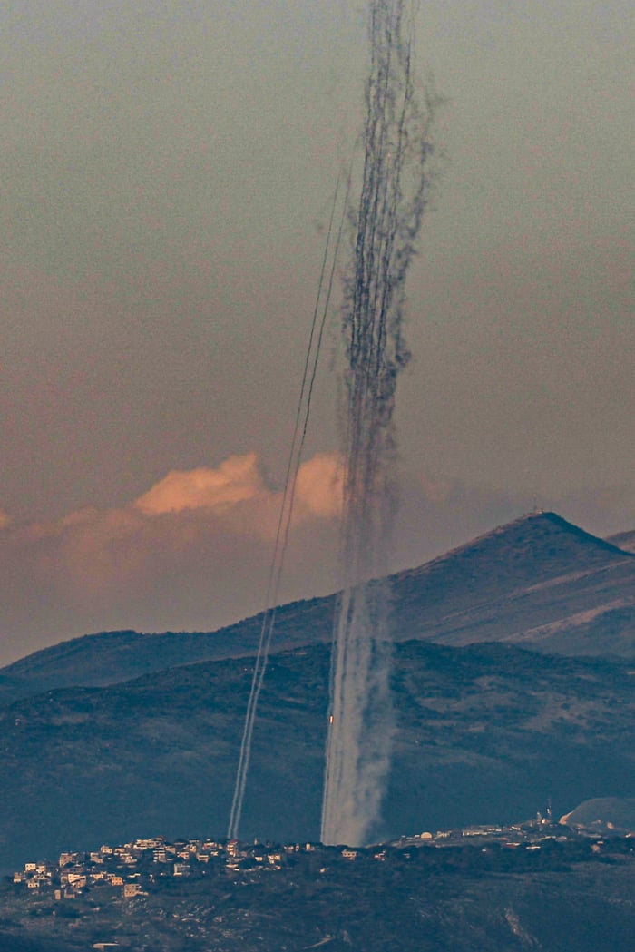 Major rocket barrage on northern Israel, hits reported in Safed