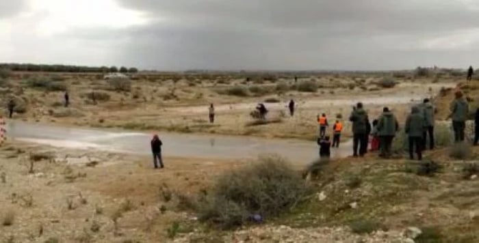 Flooding in Israel