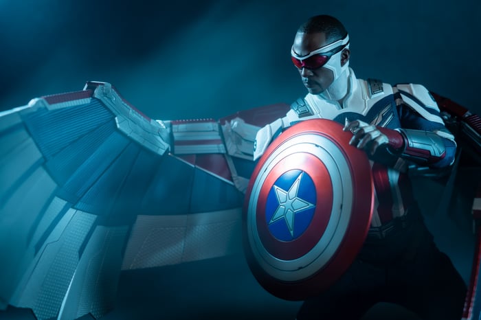  Anthony Mackie as Captain America