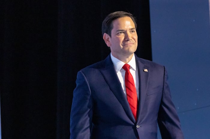 Senator and candidate for Secretary of State Marco Rubio.