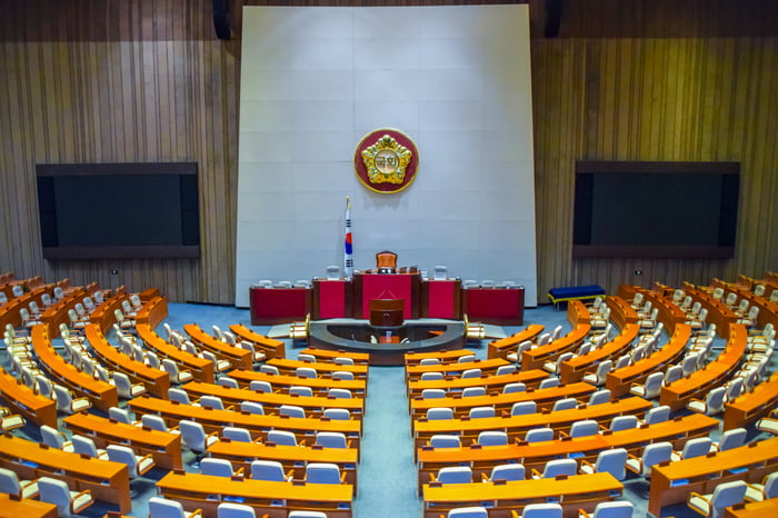 South Korean parliament.