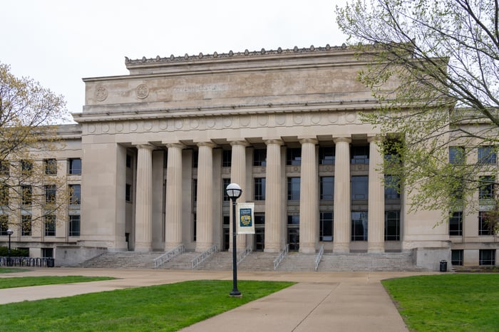 Angell Hall at the University of Michigan in Ann Arbor, United States