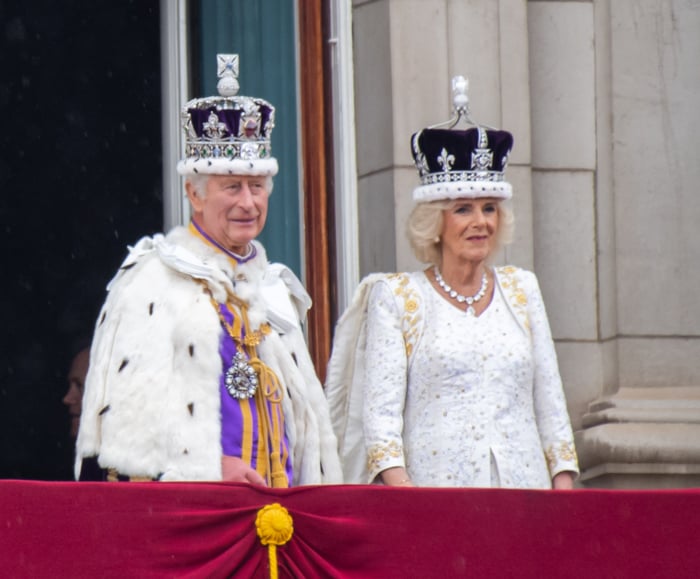 King Charles 3rd with Queen Camilla