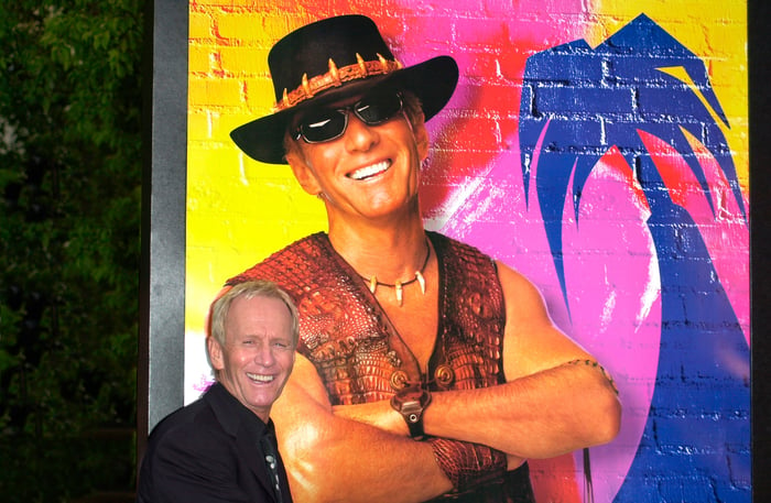 Paul Hogan from Crocodile Dundee