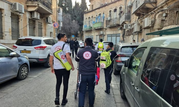 Scene of seminary fire in Jerusalem